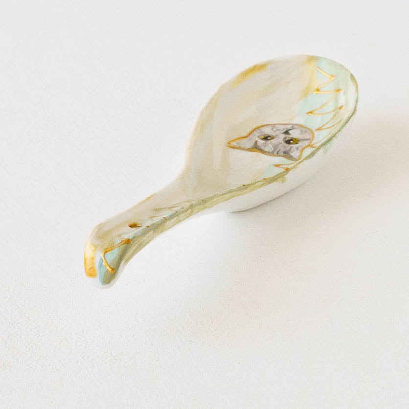 絵付けレンゲ　F｜クロミヤアイ