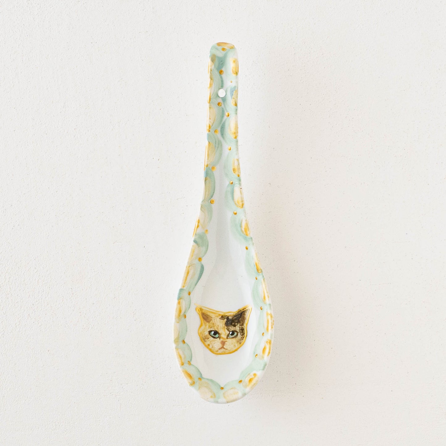 絵付けレンゲ　C｜クロミヤアイ