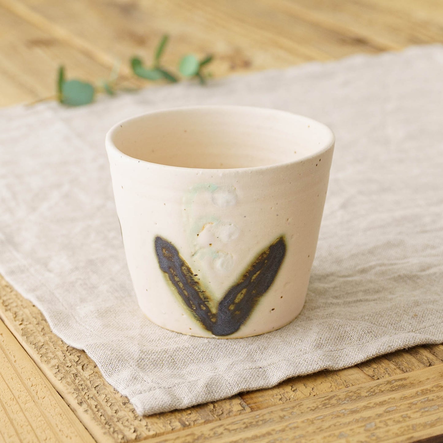 Flower Cup White C｜Yukiko Nagahama (Yabukarabou)