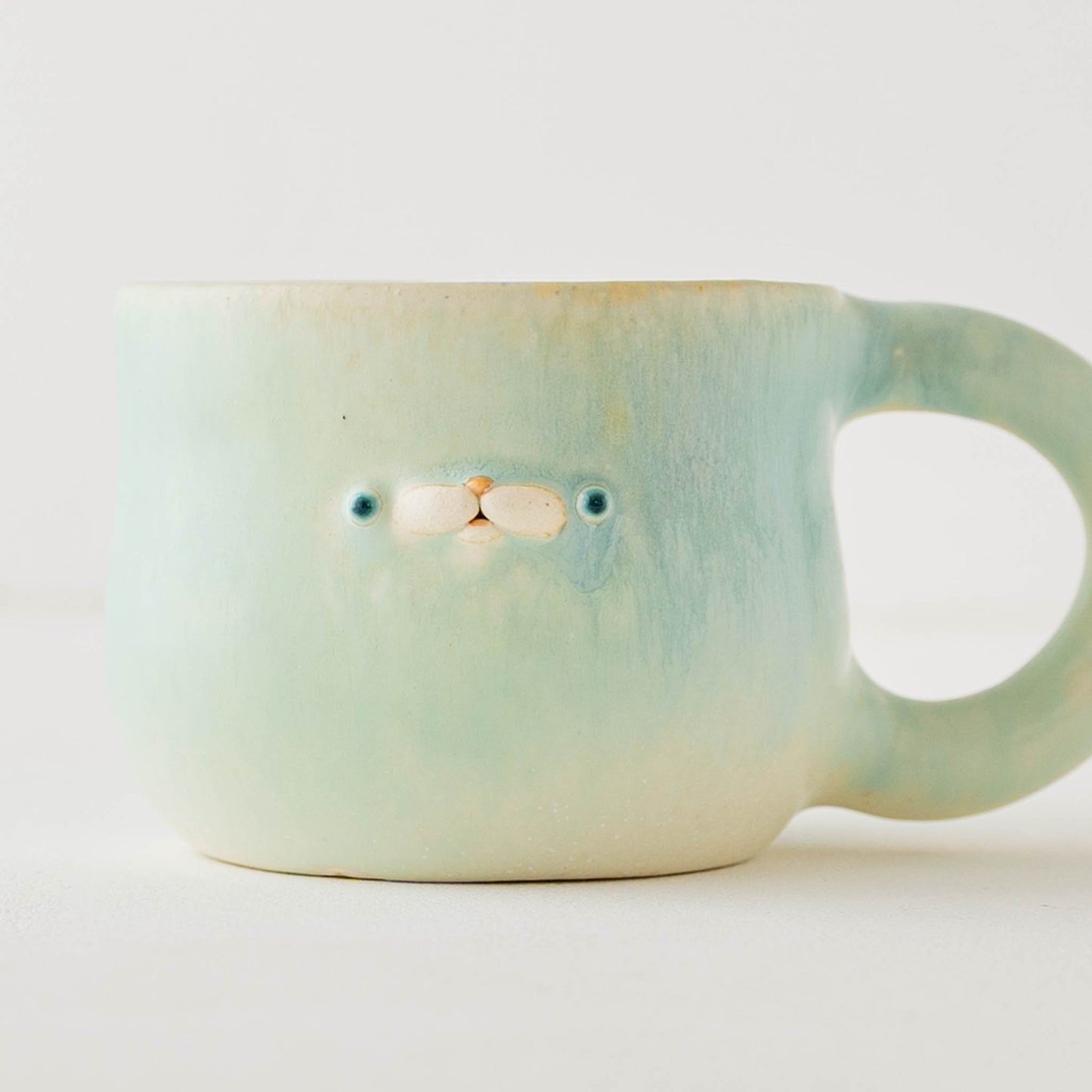 Ponpoco mug green | Ryoko Horie