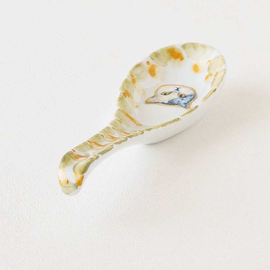 絵付けレンゲ　G｜クロミヤアイ