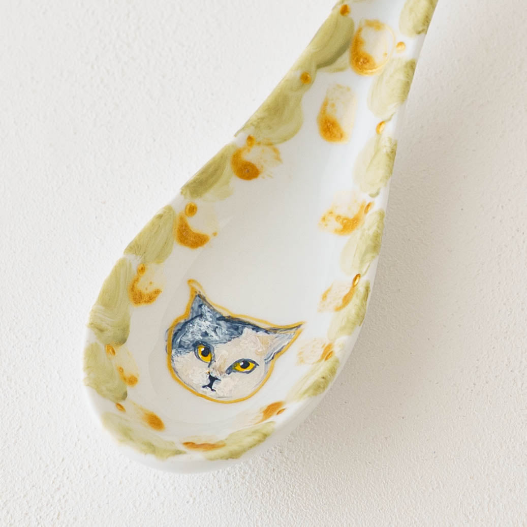 絵付けレンゲ　G｜クロミヤアイ