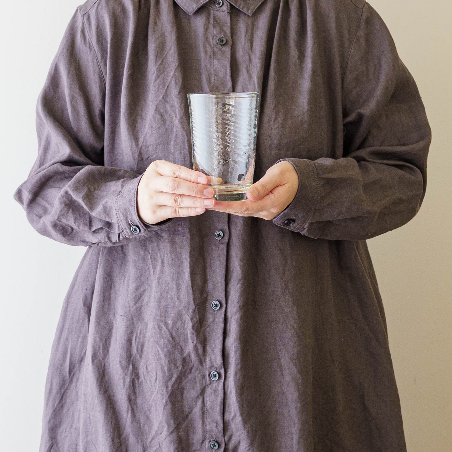 ストレートタンブラー　中　白｜ニジノハ　平岩愛子