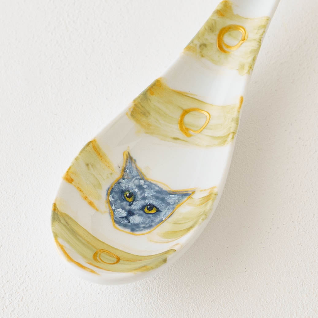 絵付けレンゲ　B｜クロミヤアイ