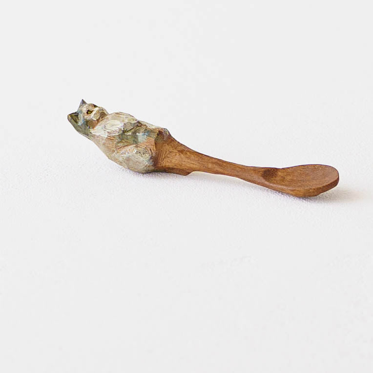 木彫りスプーン　A｜クロミヤアイ