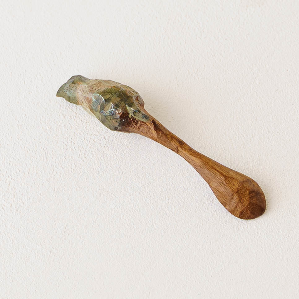木彫りスプーン　A｜クロミヤアイ