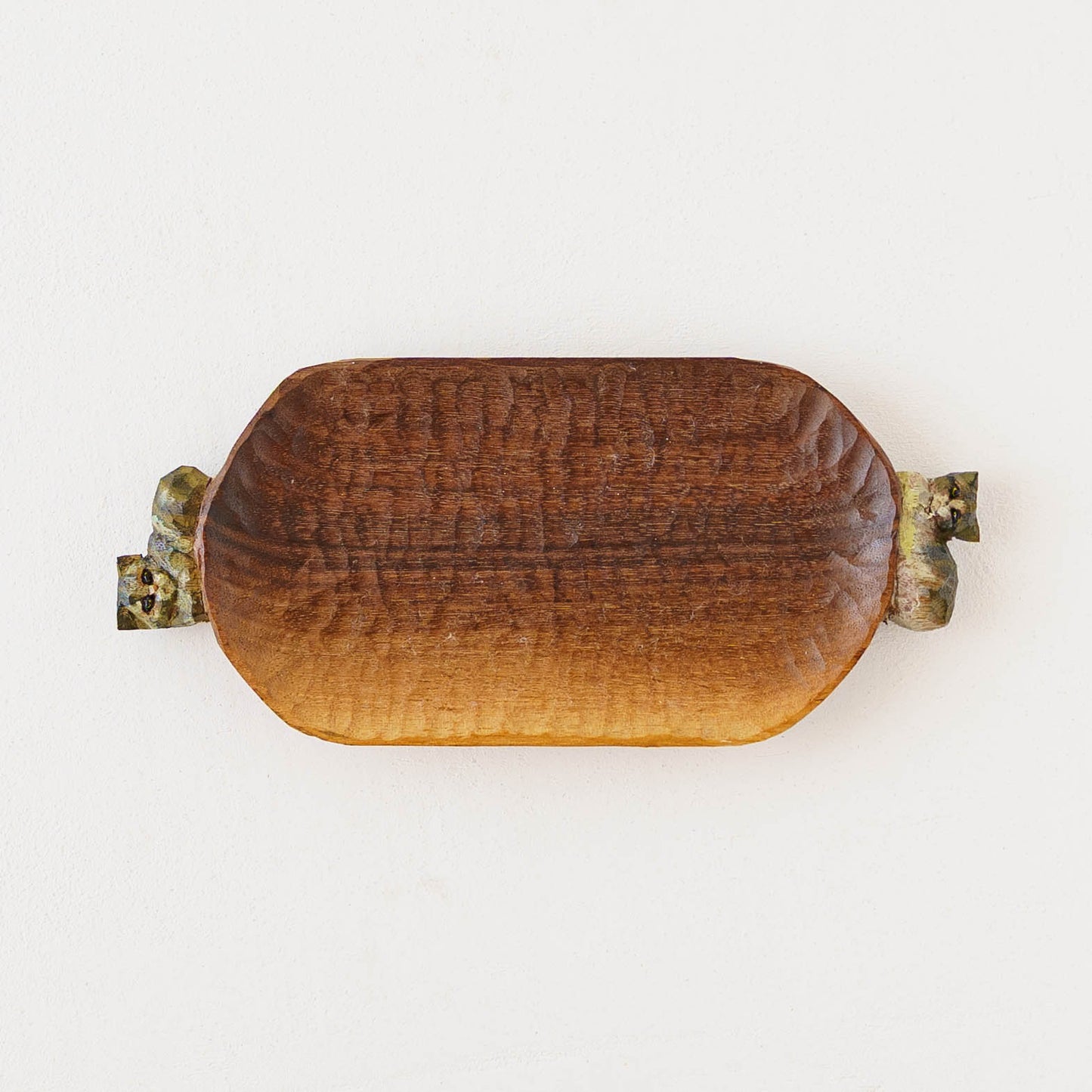 木彫り皿｜クロミヤアイ