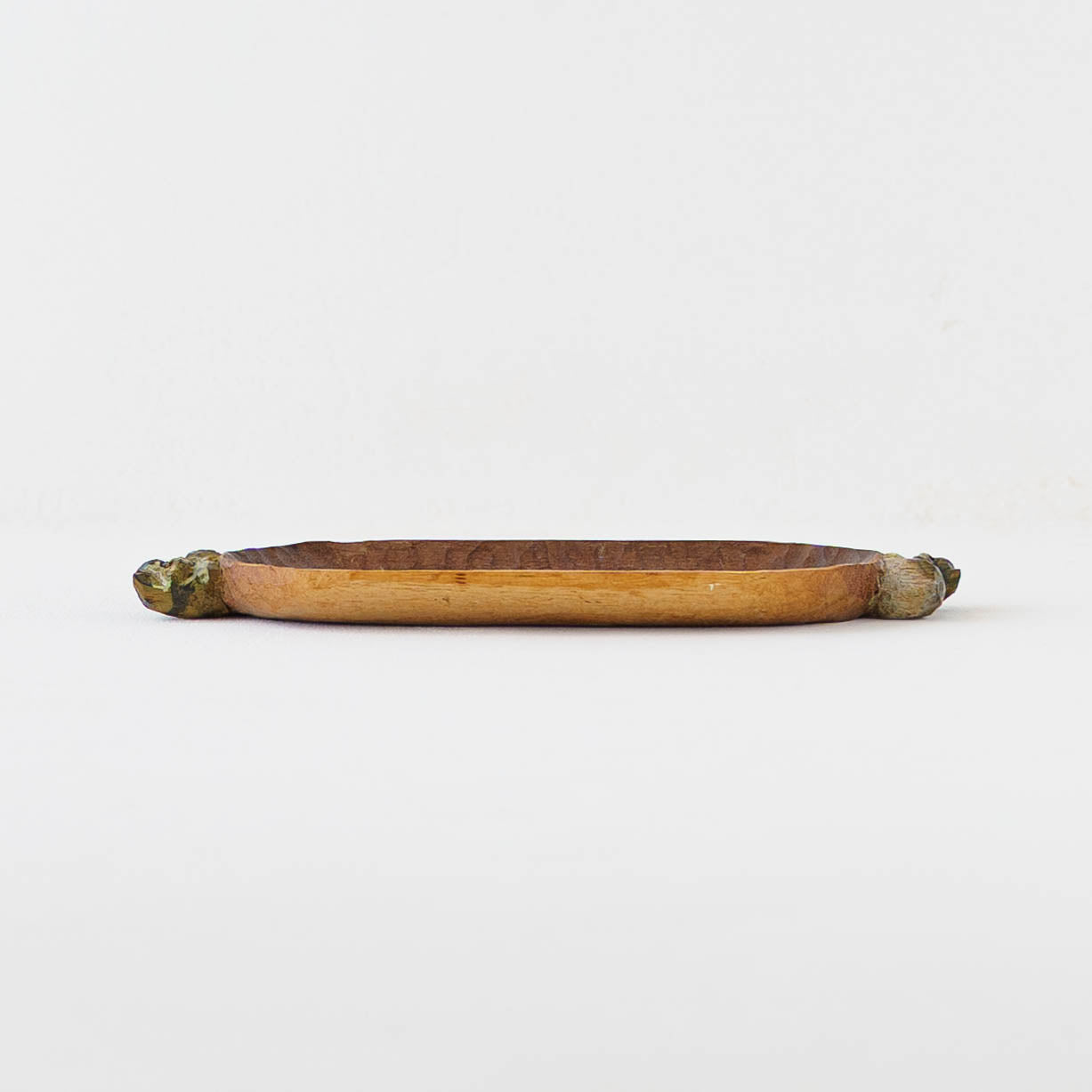 木彫り皿｜クロミヤアイ