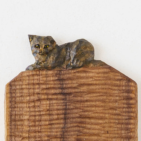 木彫りプレート　B｜クロミヤアイ