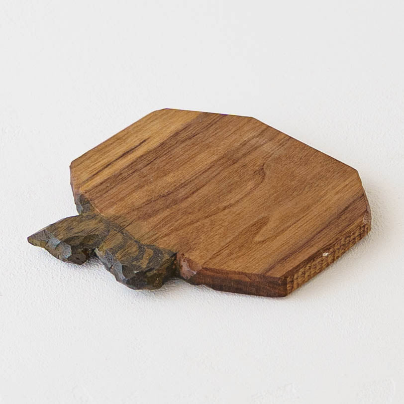 木彫りプレート　B｜クロミヤアイ