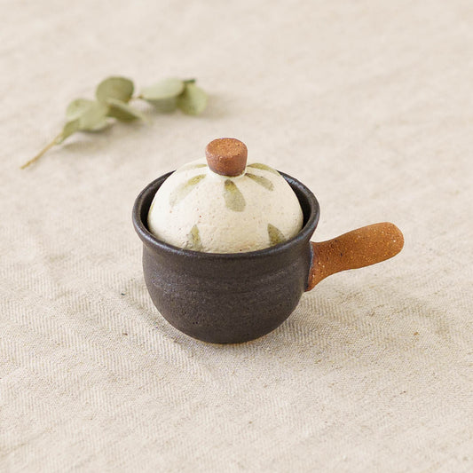 Clay pot chopstick rest drop | Naoko Ikemoto