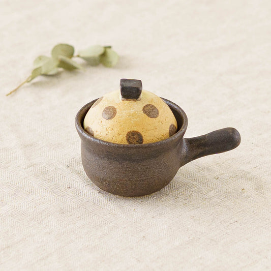 Clay pot chopstick rest dotte | Naoko Ikemoto