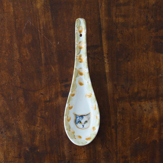 絵付けレンゲ　G｜クロミヤアイ