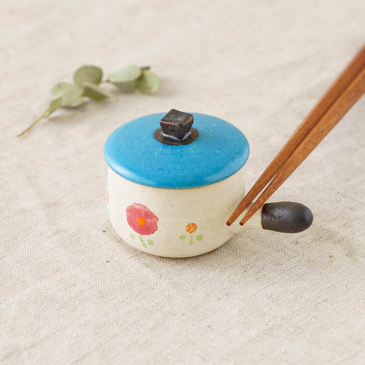 箸置き　小さな土鍋　四季折々 箸置き 小さな土鍋 四季折々