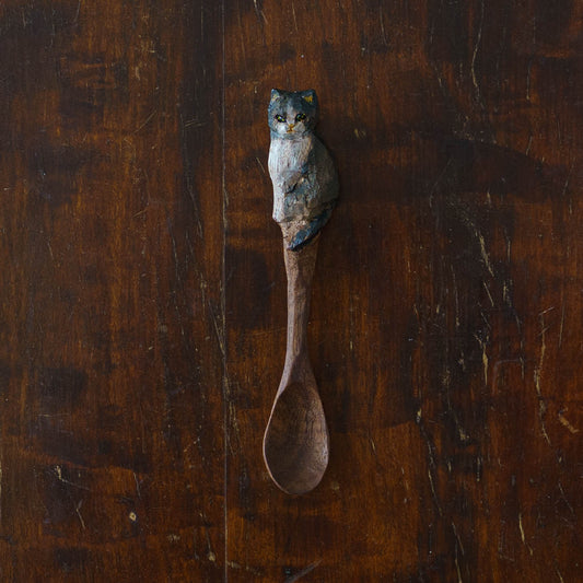 木彫りスプーン　B｜クロミヤアイ