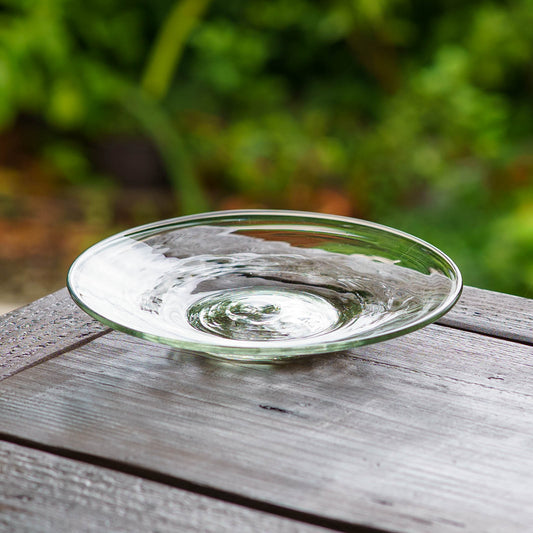 モール平皿　白｜ニジノハ　平岩愛子