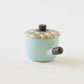 Clay pot chopstick rest check  | Naoko Ikemoto