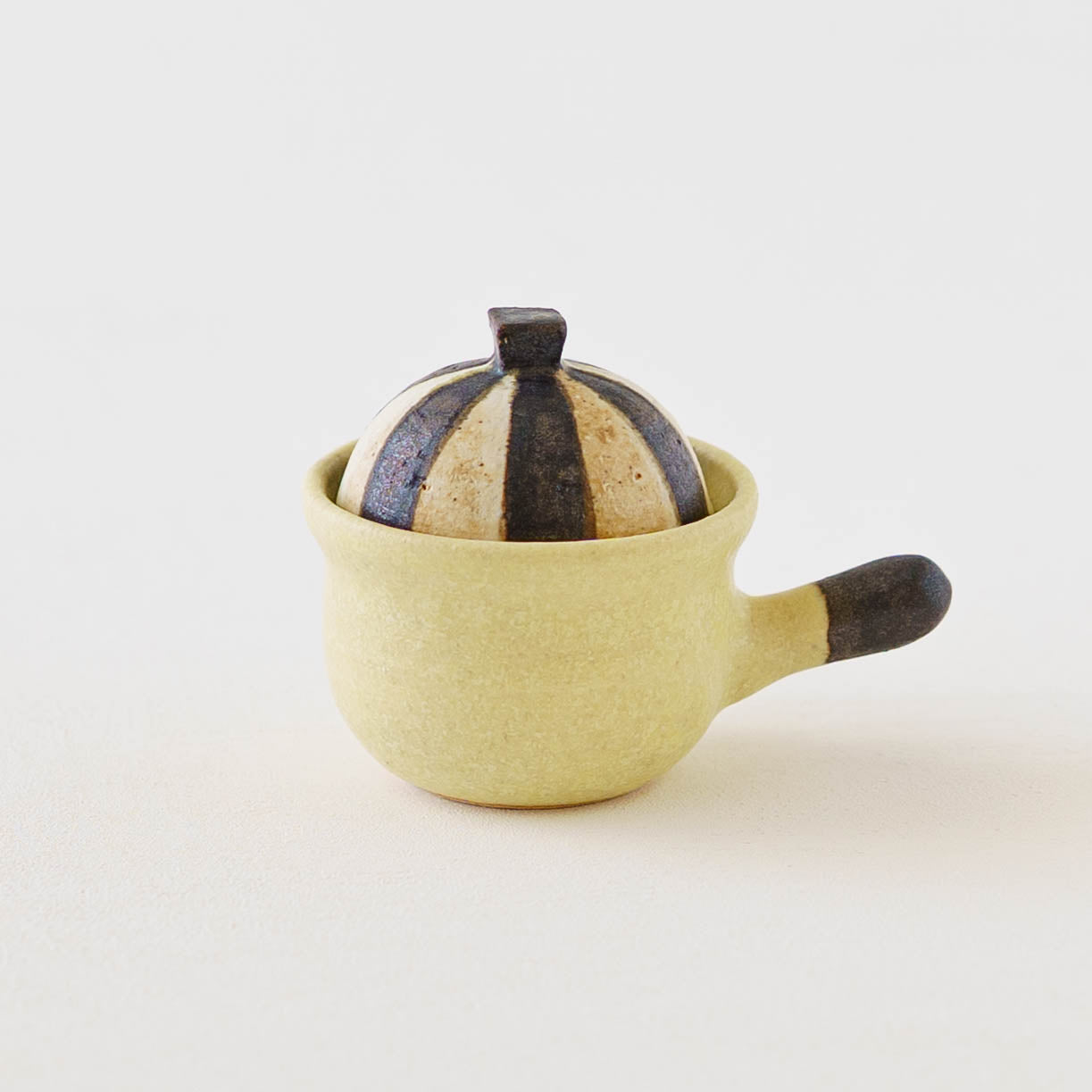 Clay pot chopstick rest stripe｜Naoko Ikemoto
