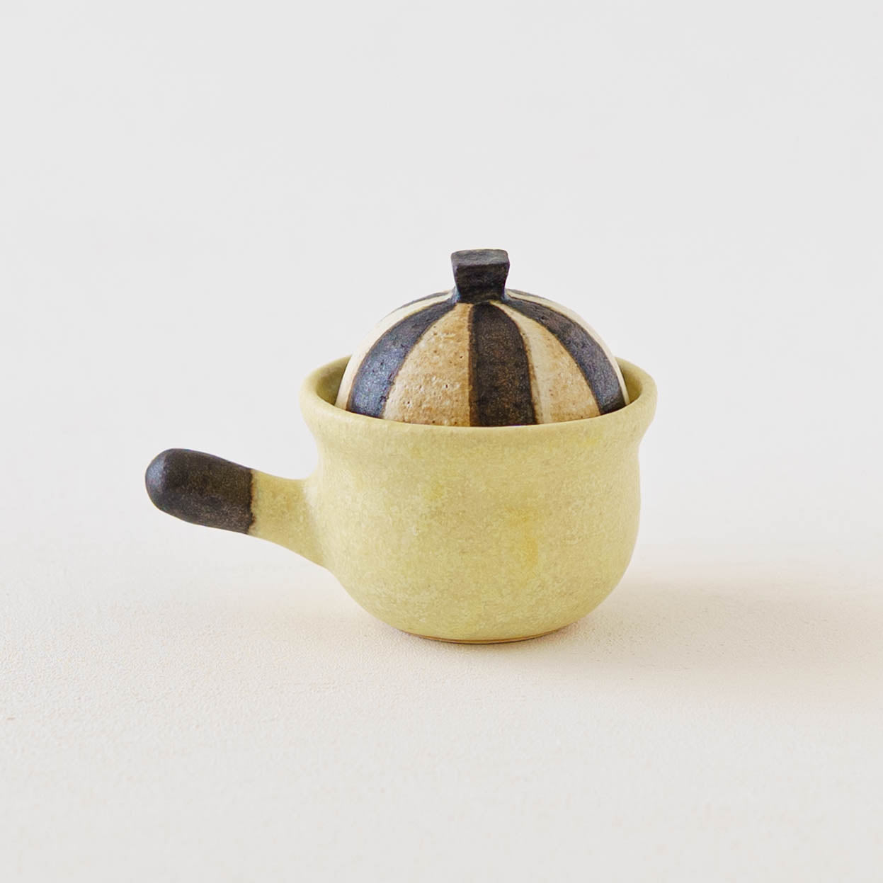Clay pot chopstick rest stripe｜Naoko Ikemoto