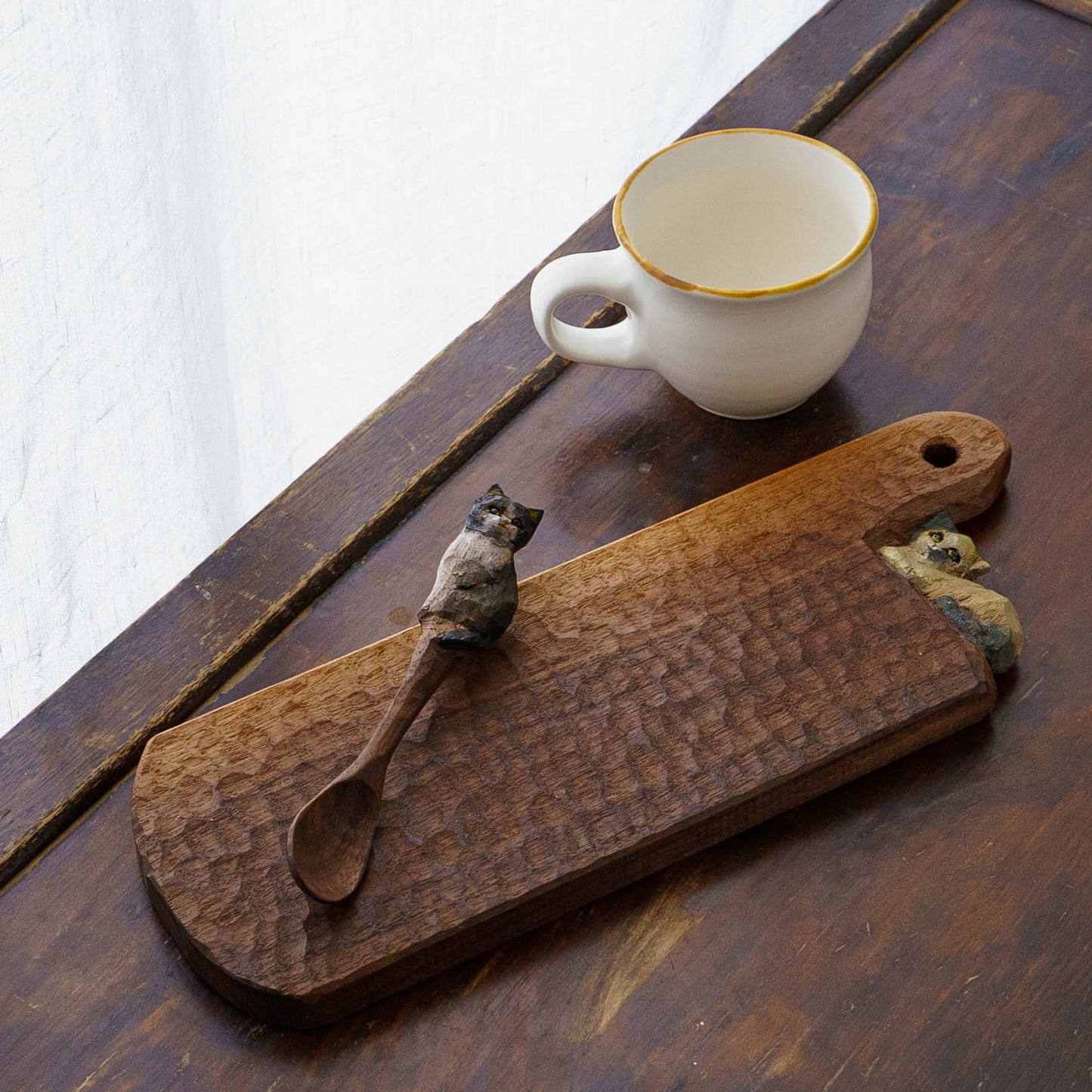 木彫りスプーン　B｜クロミヤアイ