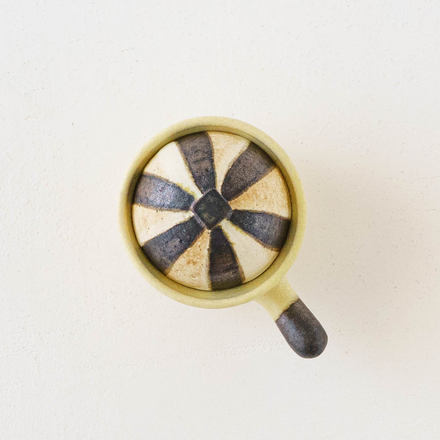 Clay pot chopstick rest stripe｜Naoko Ikemoto