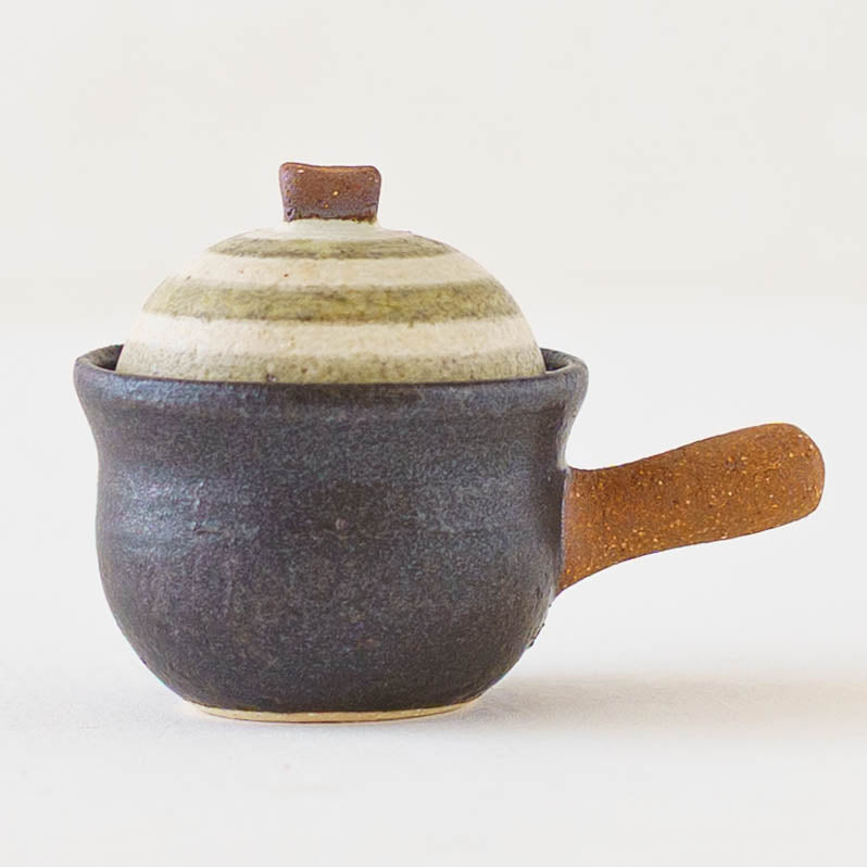 Clay pot chopstick rest spiral | Naoko Ikemoto