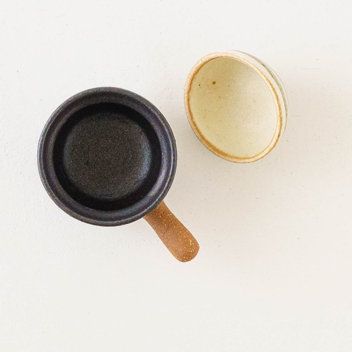 Clay pot chopstick rest spiral | Naoko Ikemoto