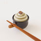 Clay pot chopstick rest spiral | Naoko Ikemoto