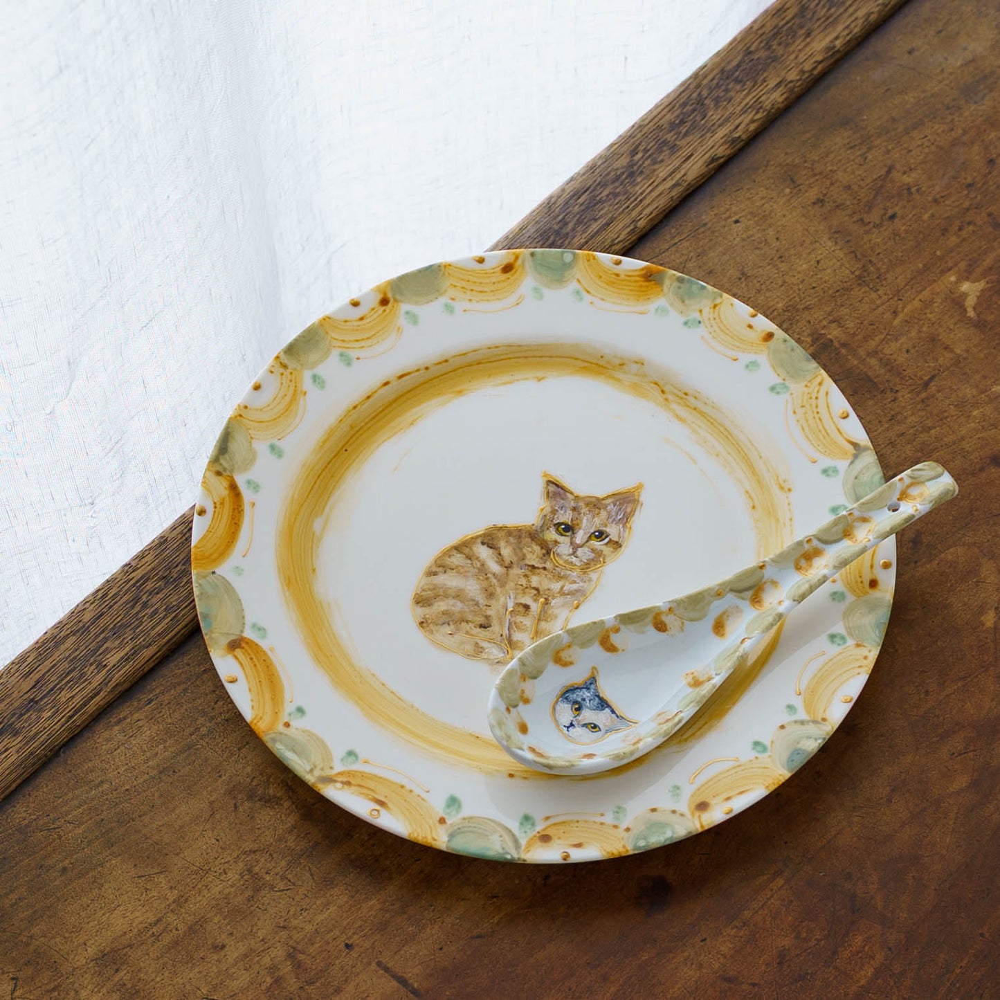 絵付けレンゲ　G｜クロミヤアイ