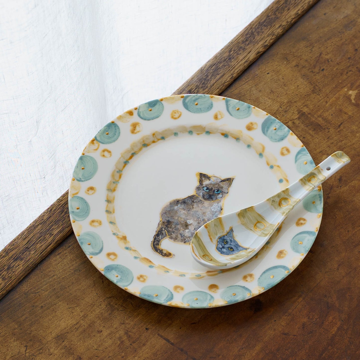 絵付けレンゲ　B｜クロミヤアイ