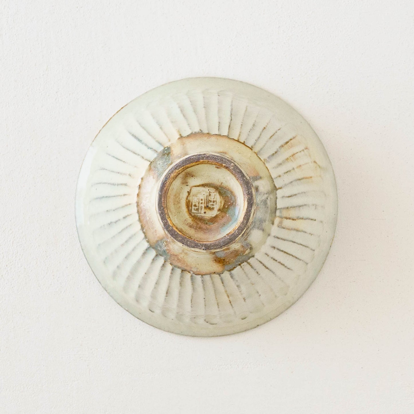 鉄散　線彫めし碗　大｜古谷製陶所