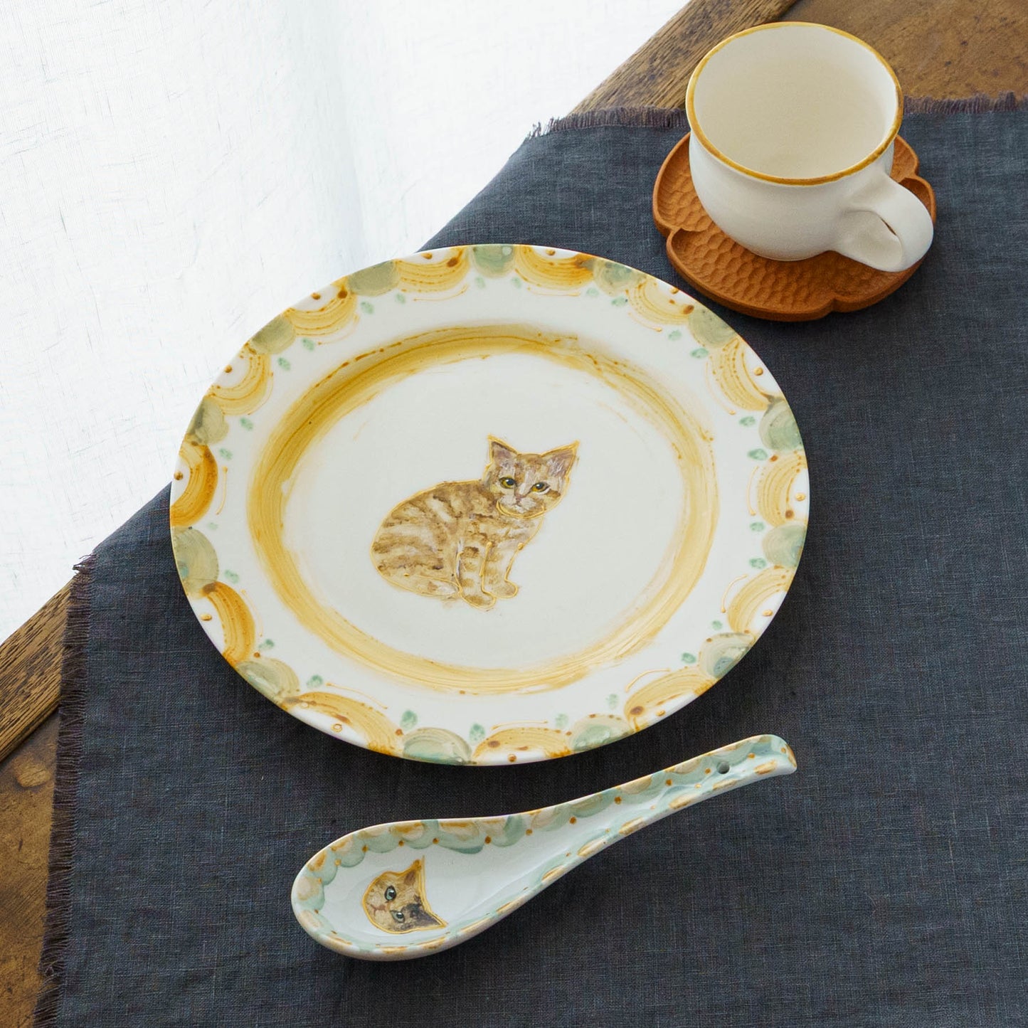 絵付けレンゲ　C｜クロミヤアイ