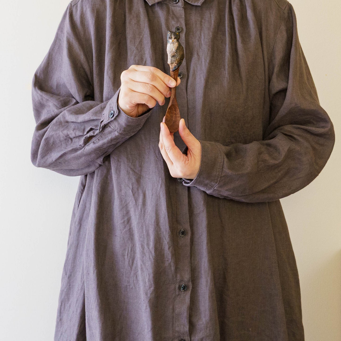 木彫りスプーン　B｜クロミヤアイ