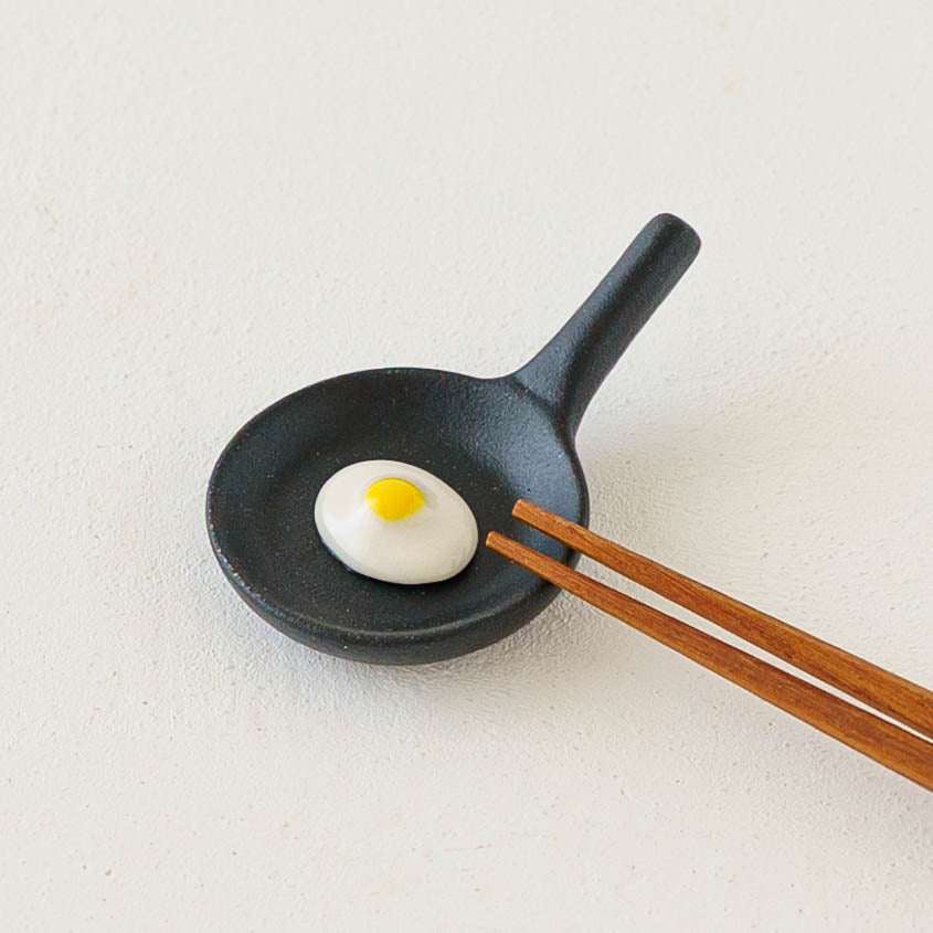 箸置き　朝食シリーズ｜美濃焼　イホシロ窯　Minoyaki Ihoshirogama Chopstick Rest