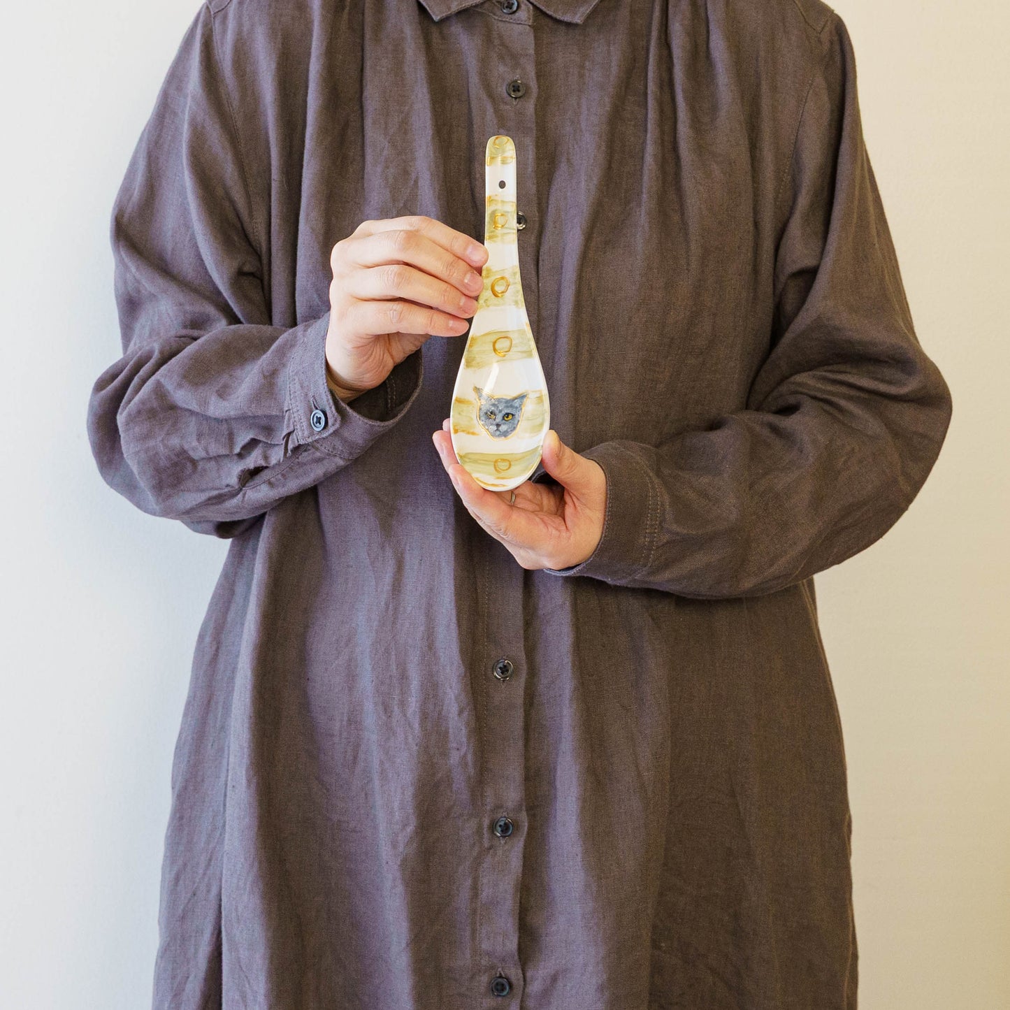 絵付けレンゲ　B｜クロミヤアイ