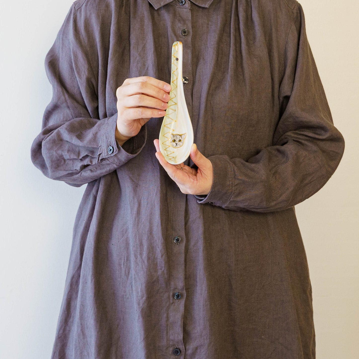 絵付けレンゲ　F｜クロミヤアイ