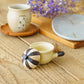 Clay pot chopstick rest stripe｜Naoko Ikemoto
