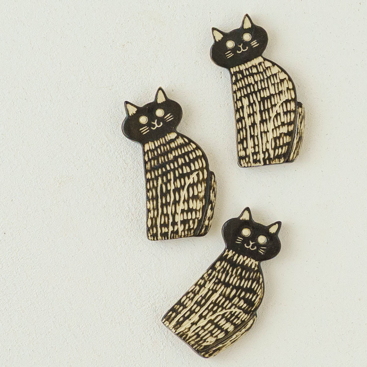 はしおき　ねこ　黒｜poetoria 種田ゆか