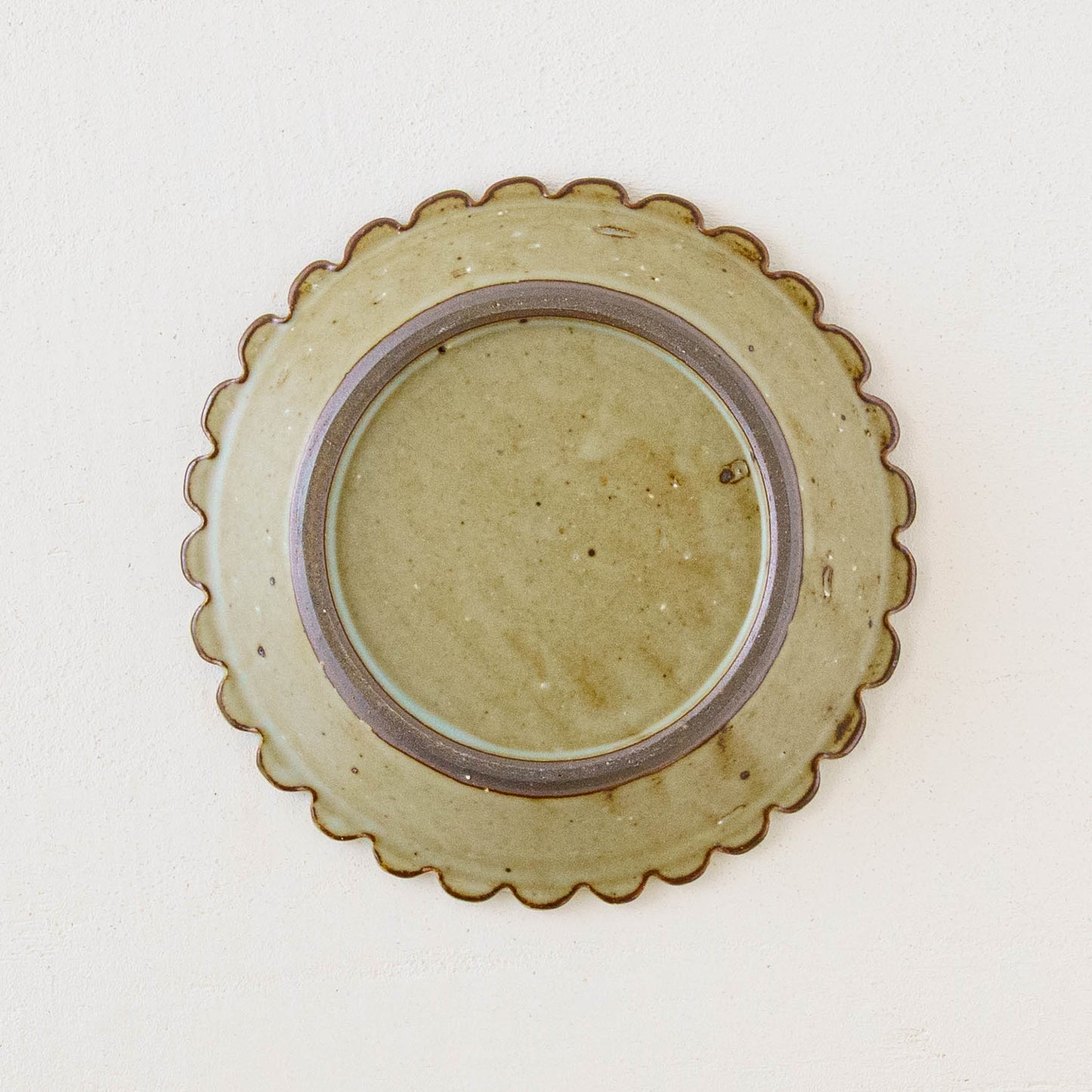 4.5寸輪花鎬皿　くじゃく｜皐月窯