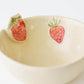 モチーフ付　ヨーグルト小鉢　ストロベリー｜中村佳菜子