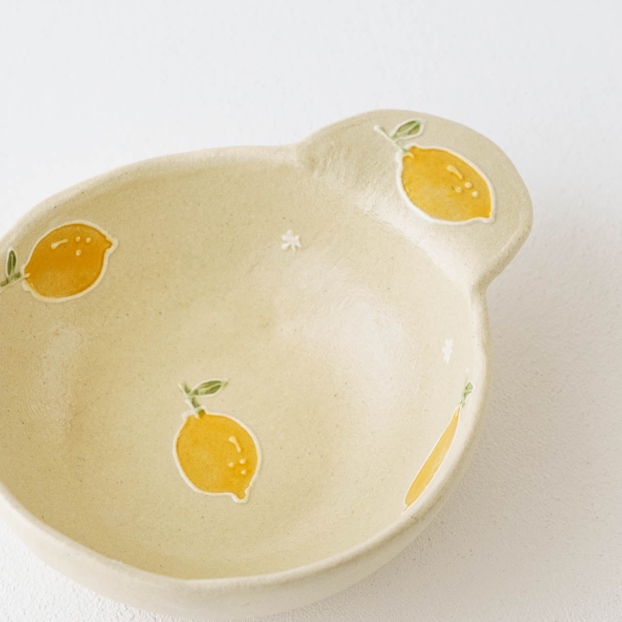 陶芸作家 中村佳菜子 片耳 丸小鉢 とんすい レモン｜窯元、作家ものの