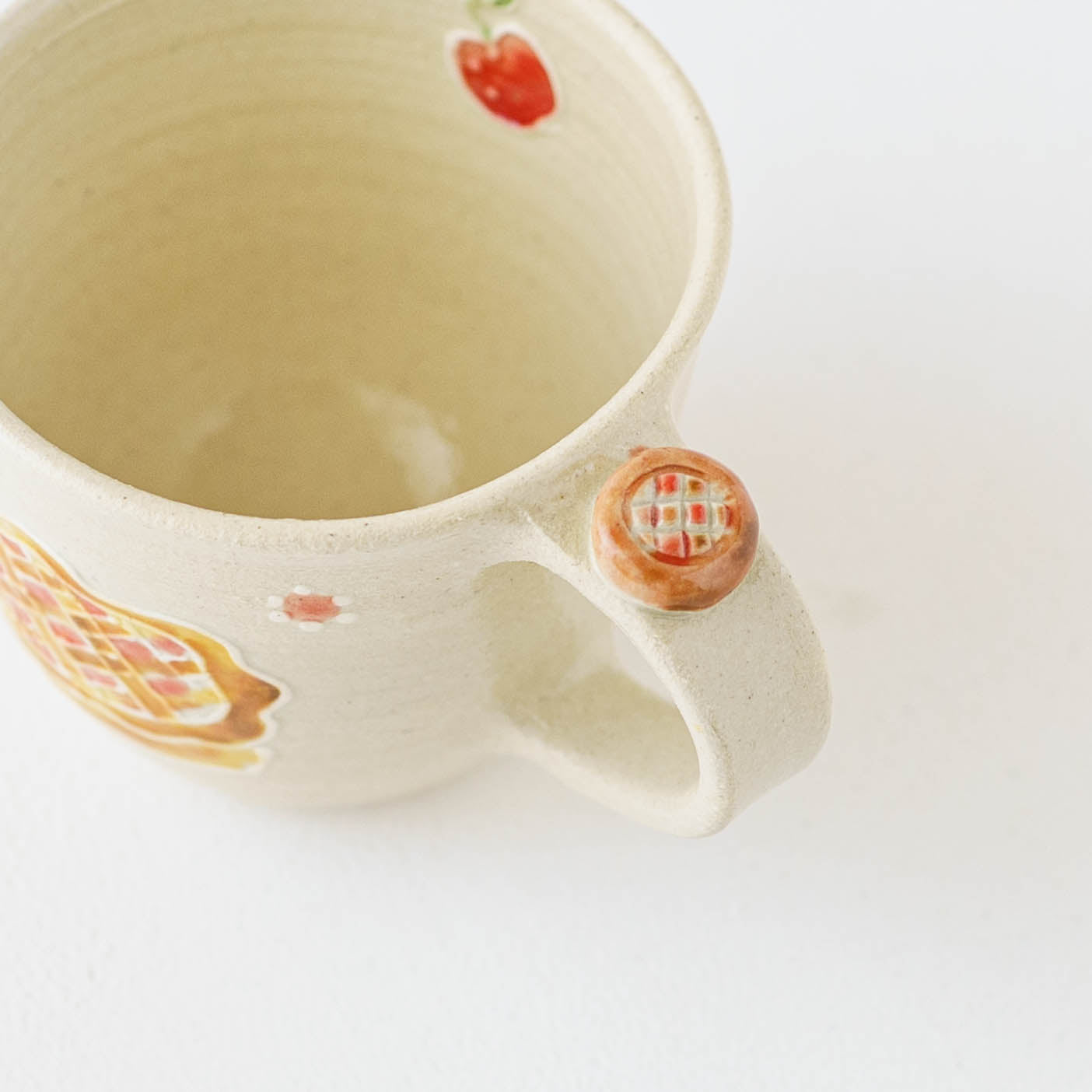 ぷっくり　マグカップ　アップルパイ｜中村佳菜子