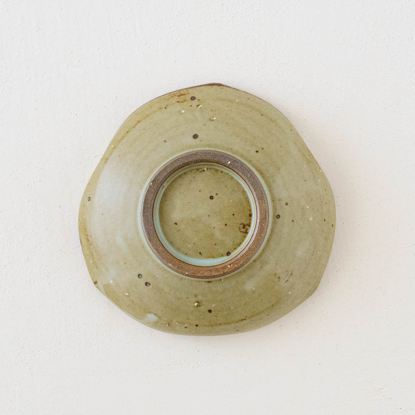 4寸玉縁輪花皿　くじゃく｜皐月窯