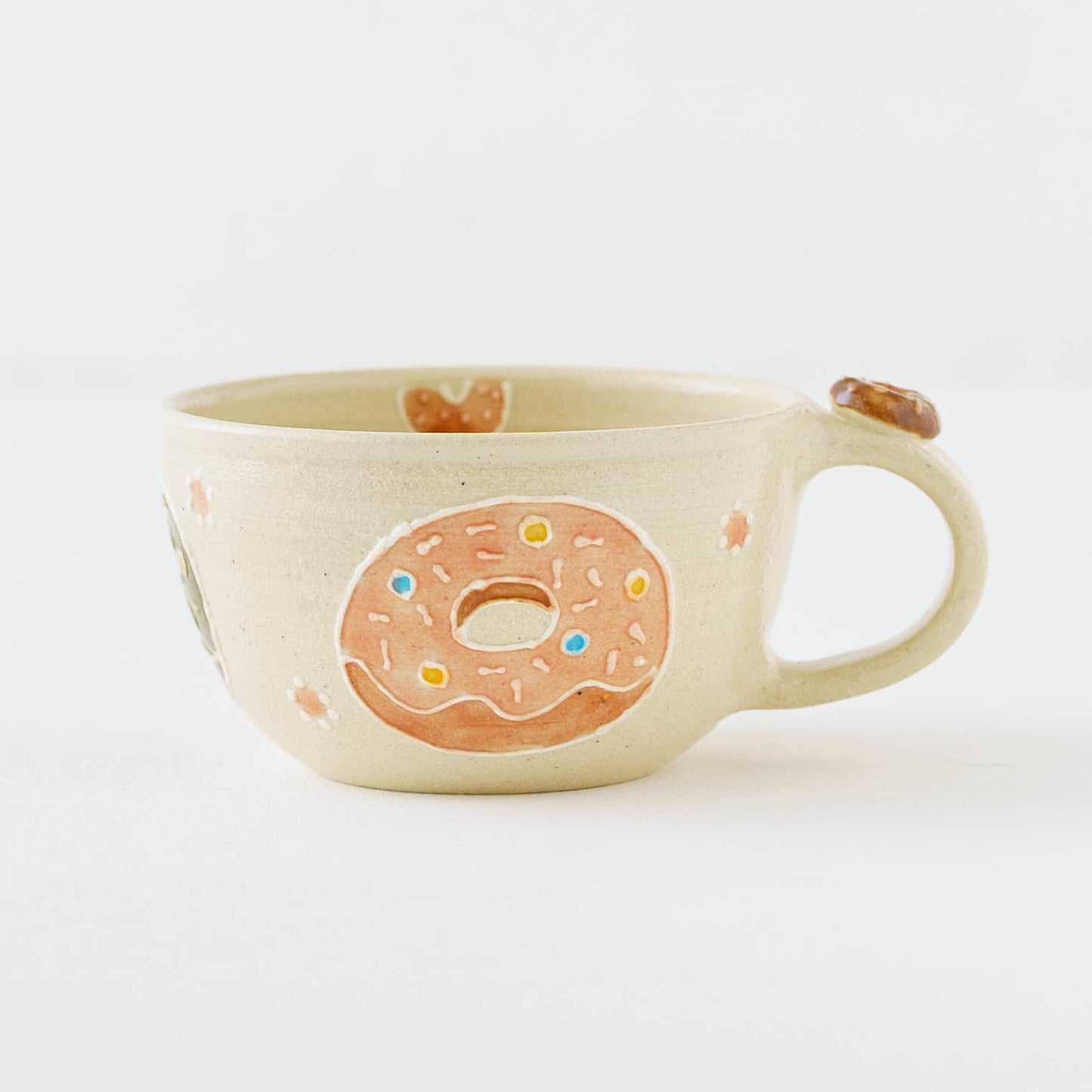 ぷっくり　スープカップ　ドーナツ｜中村佳菜子