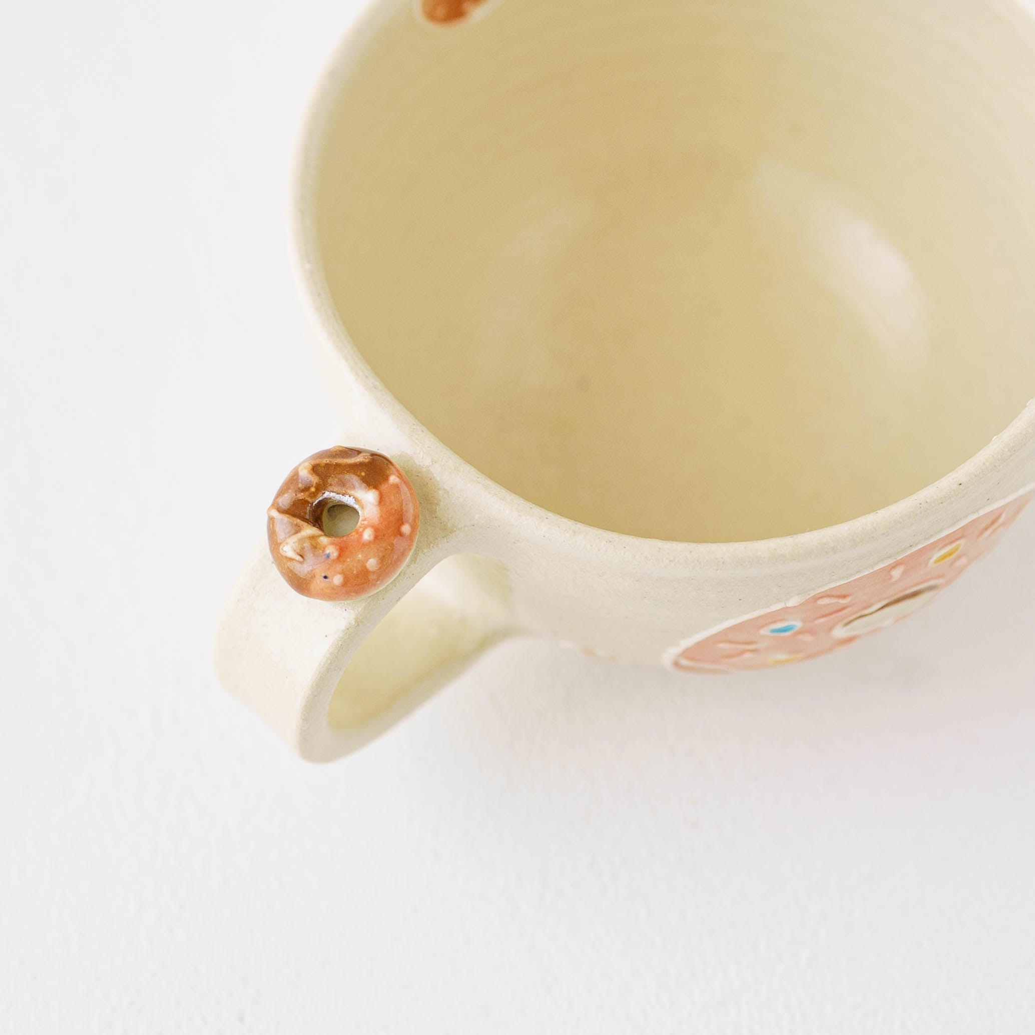 陶芸作家 中村佳菜子 ぷっくり スープカップ ドーナツ｜窯元、作家