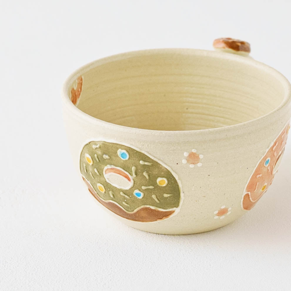 ぷっくり　スープカップ　ドーナツ｜中村佳菜子