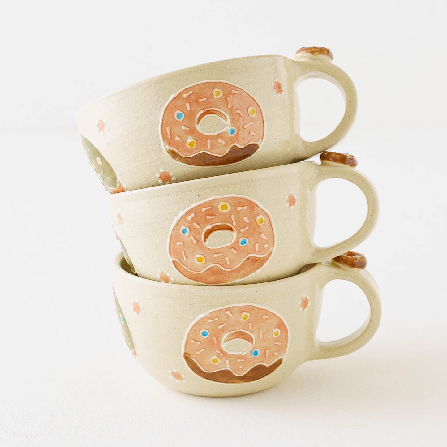 ぷっくり　スープカップ　ドーナツ｜中村佳菜子