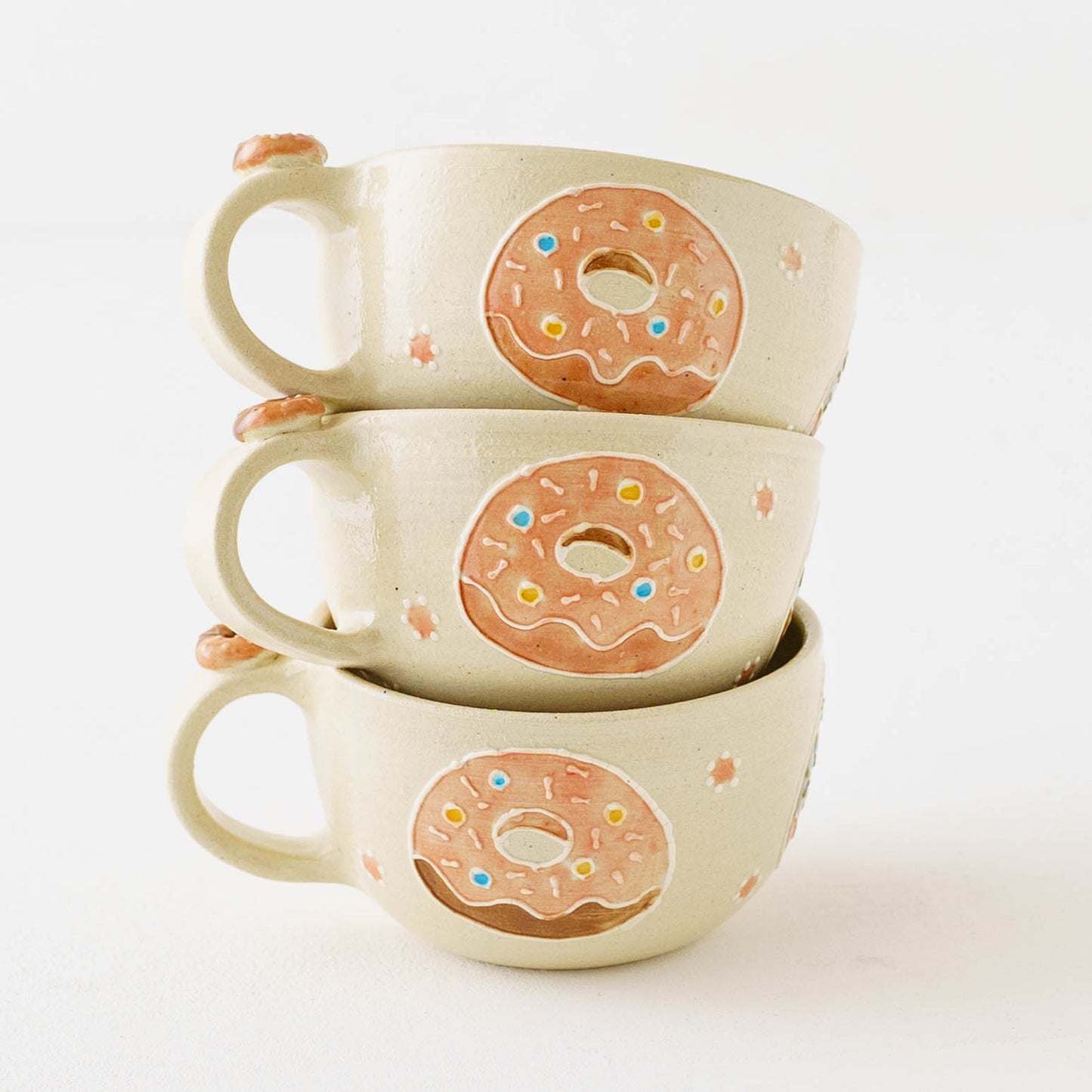 ぷっくり　スープカップ　ドーナツ｜中村佳菜子