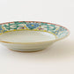 17cm rimmed plate flowers | Satsukigama