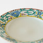 17cm rimmed plate flowers | Satsukigama